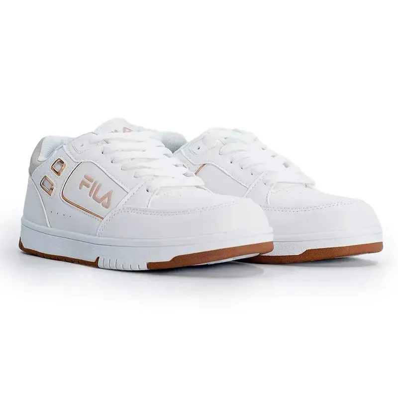 FILA Parker 2.0 Kids Sneaker - White/Gold - Image 3