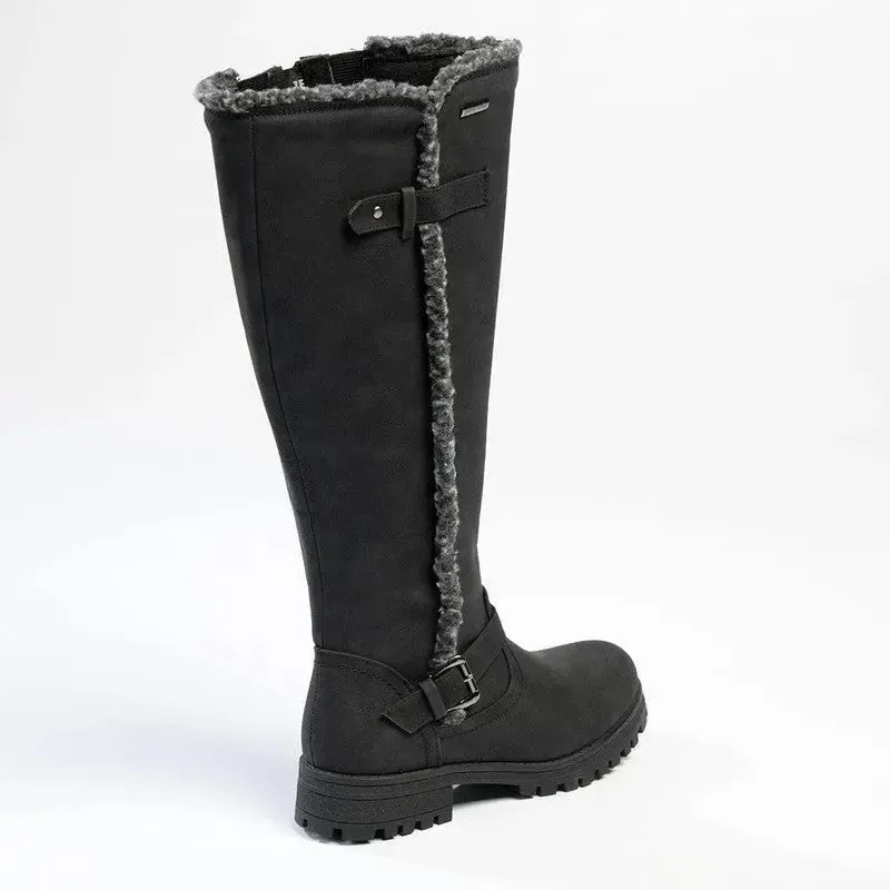 Pierre Cardin Remi Fur Lined Boot - Black - Image 4