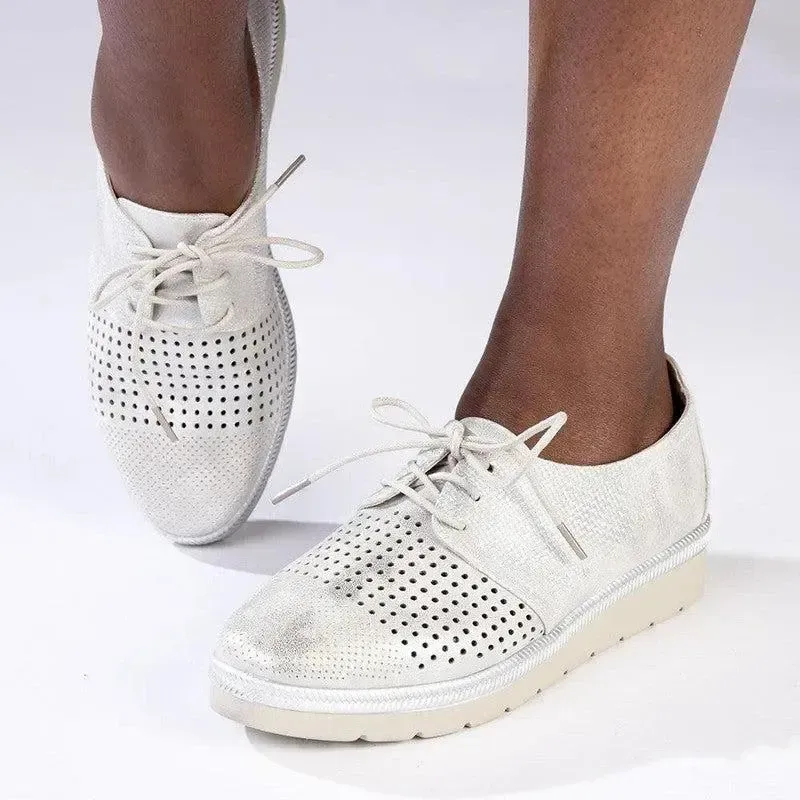 Soft Style By Hush Puppies Juliet Sneaker - Silver - Image 5