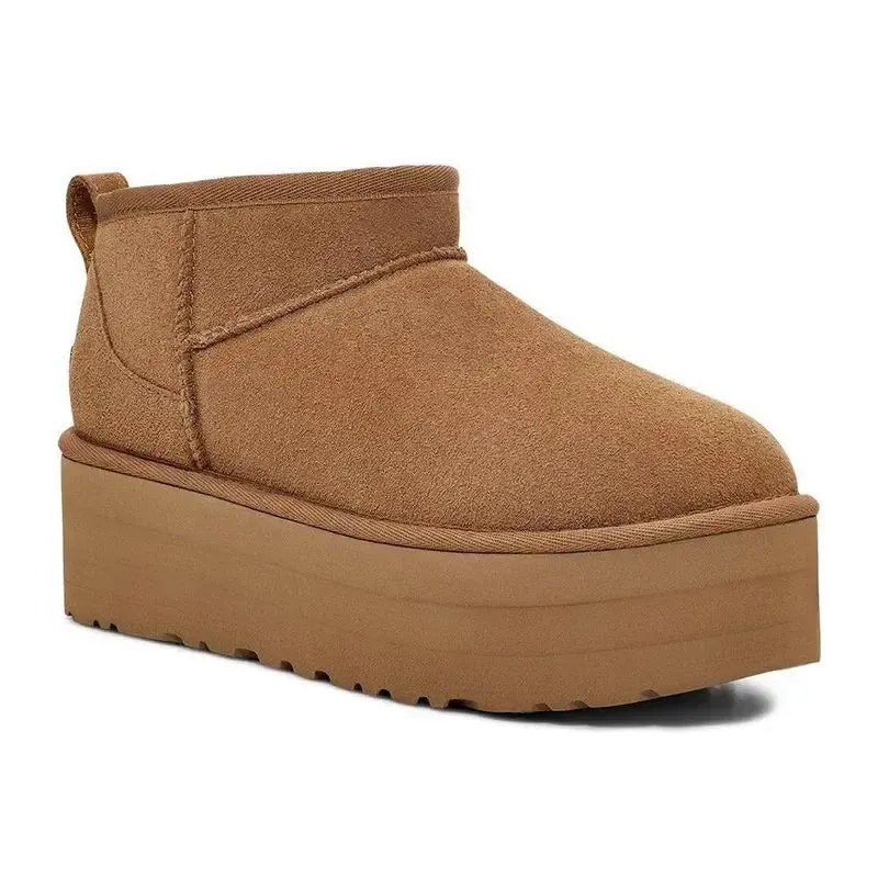 UGG Classic Ultra Mini Platform - Chestnut - Image 3